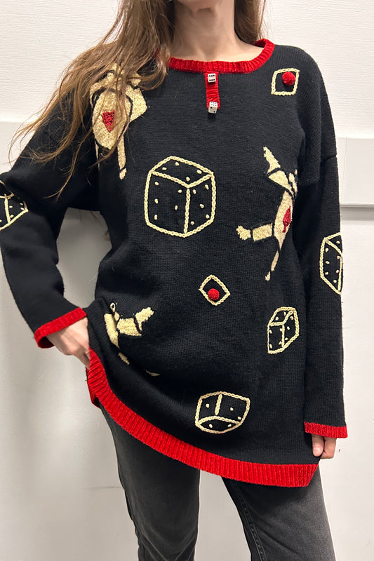 Harlequin Sweater Selected by Cannonball and Tilly