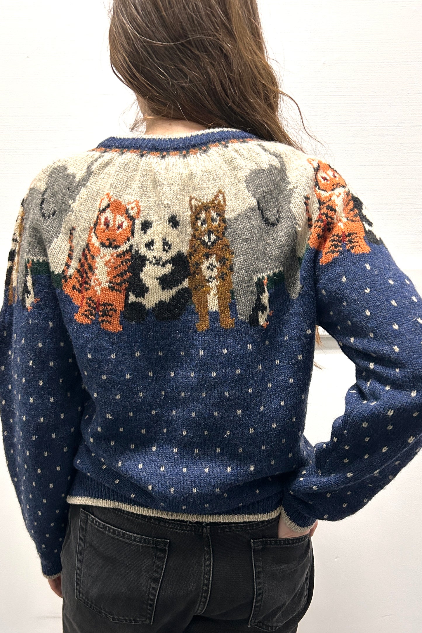 Wool Animal Sweater Selected by Cannonball and Tilly