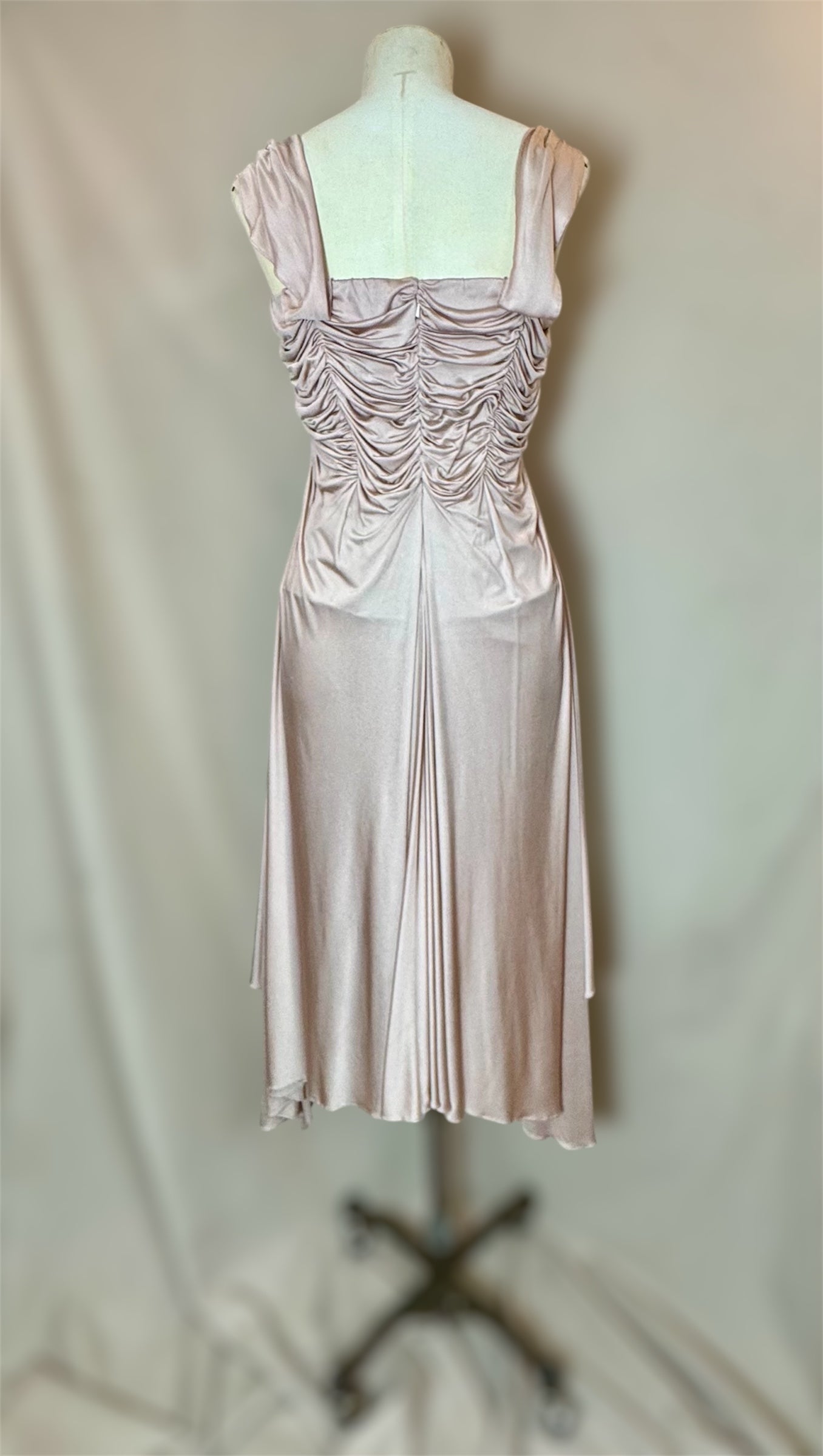 Y2K Deadstock Mandalay Dress – Light Pink, Size 6