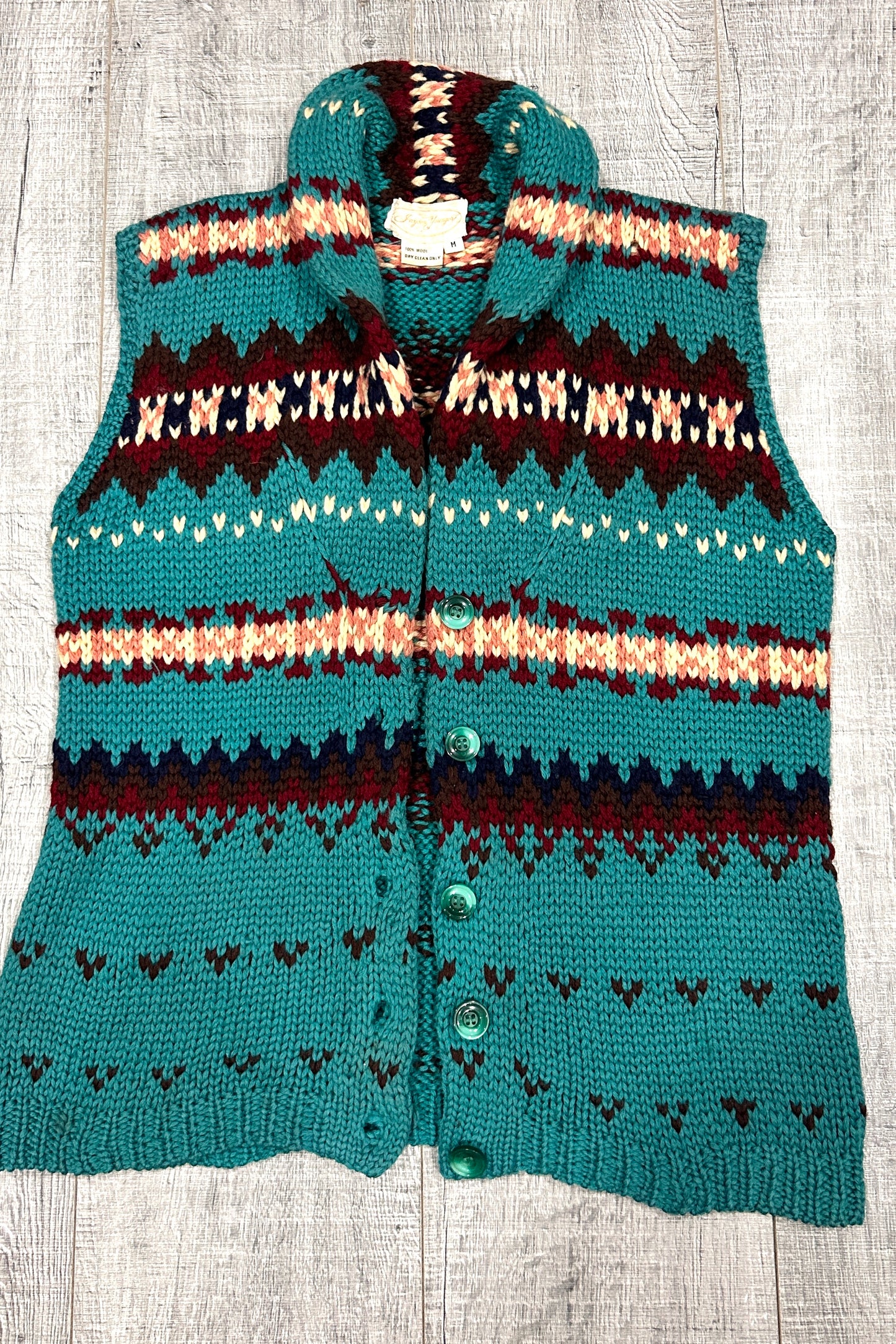 Sleeveless Wool Cardigan Selected by Cannonball and Tilly