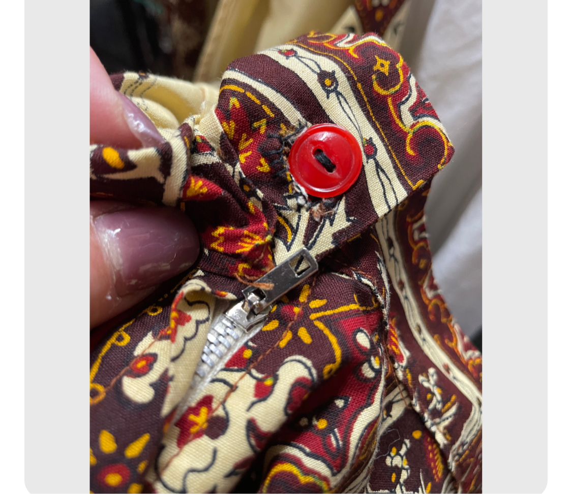 1950s 7 way dress. RARE! w 26”