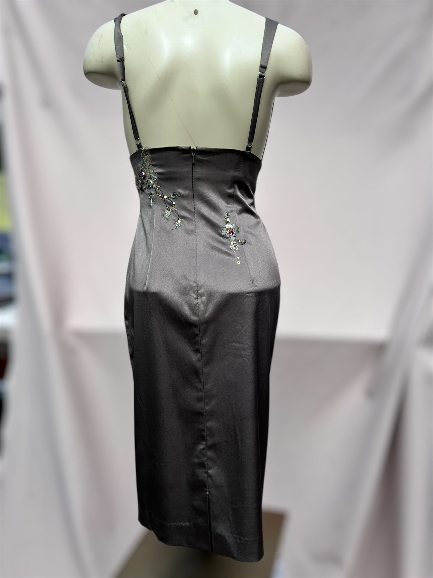 Y2K Mandalay Deadstock Wiggle Dress, Size 4