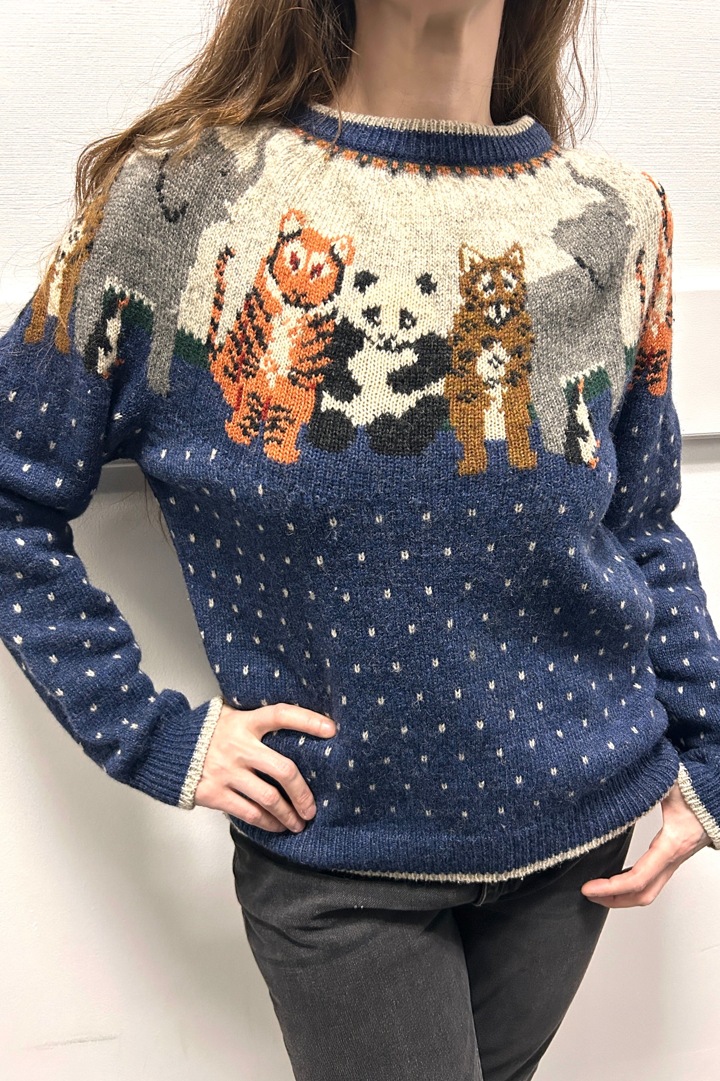 Wool Animal Sweater Selected by Cannonball and Tilly