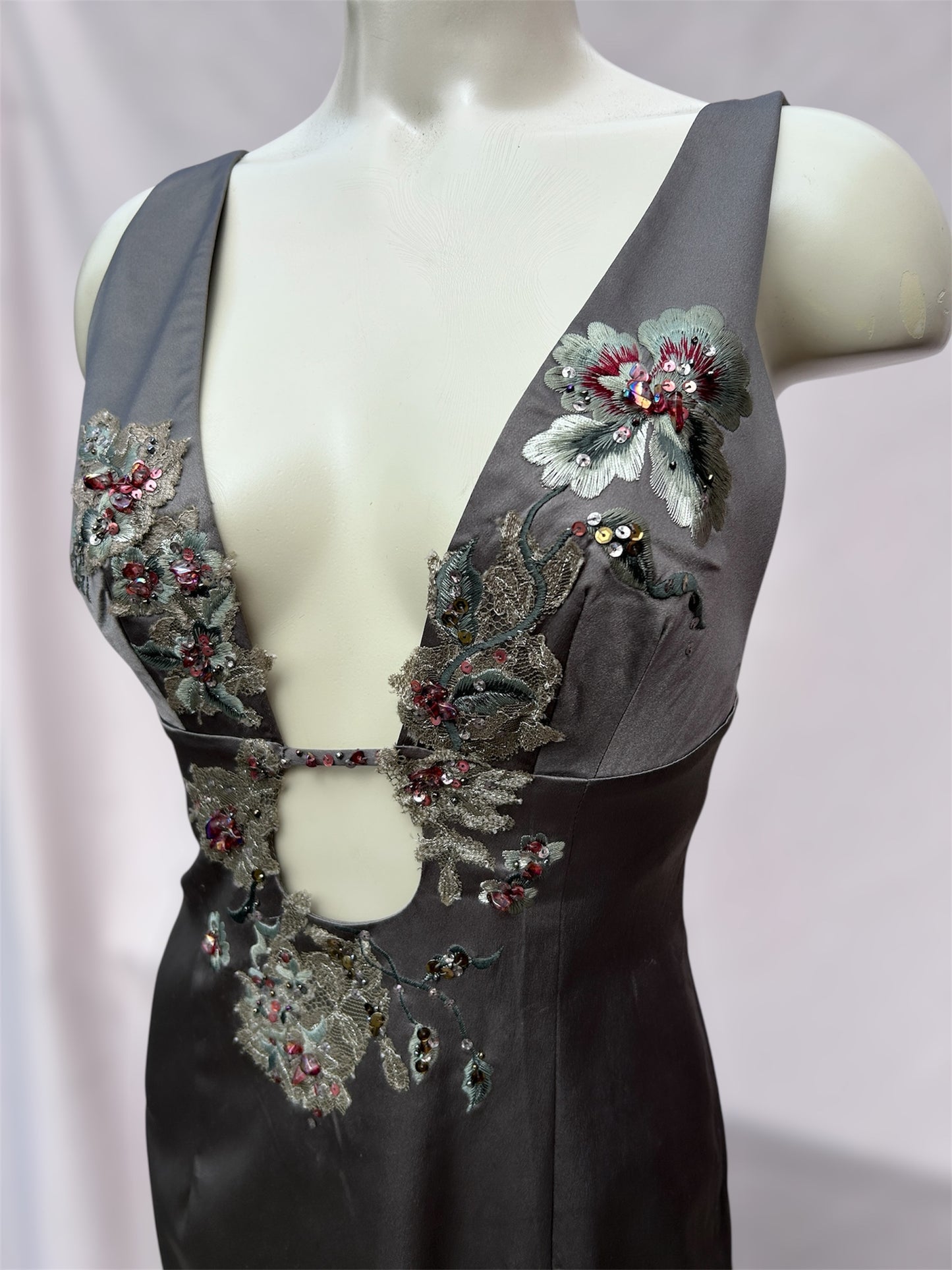 Y2K Mandalay Deadstock Wiggle Dress, Size 4