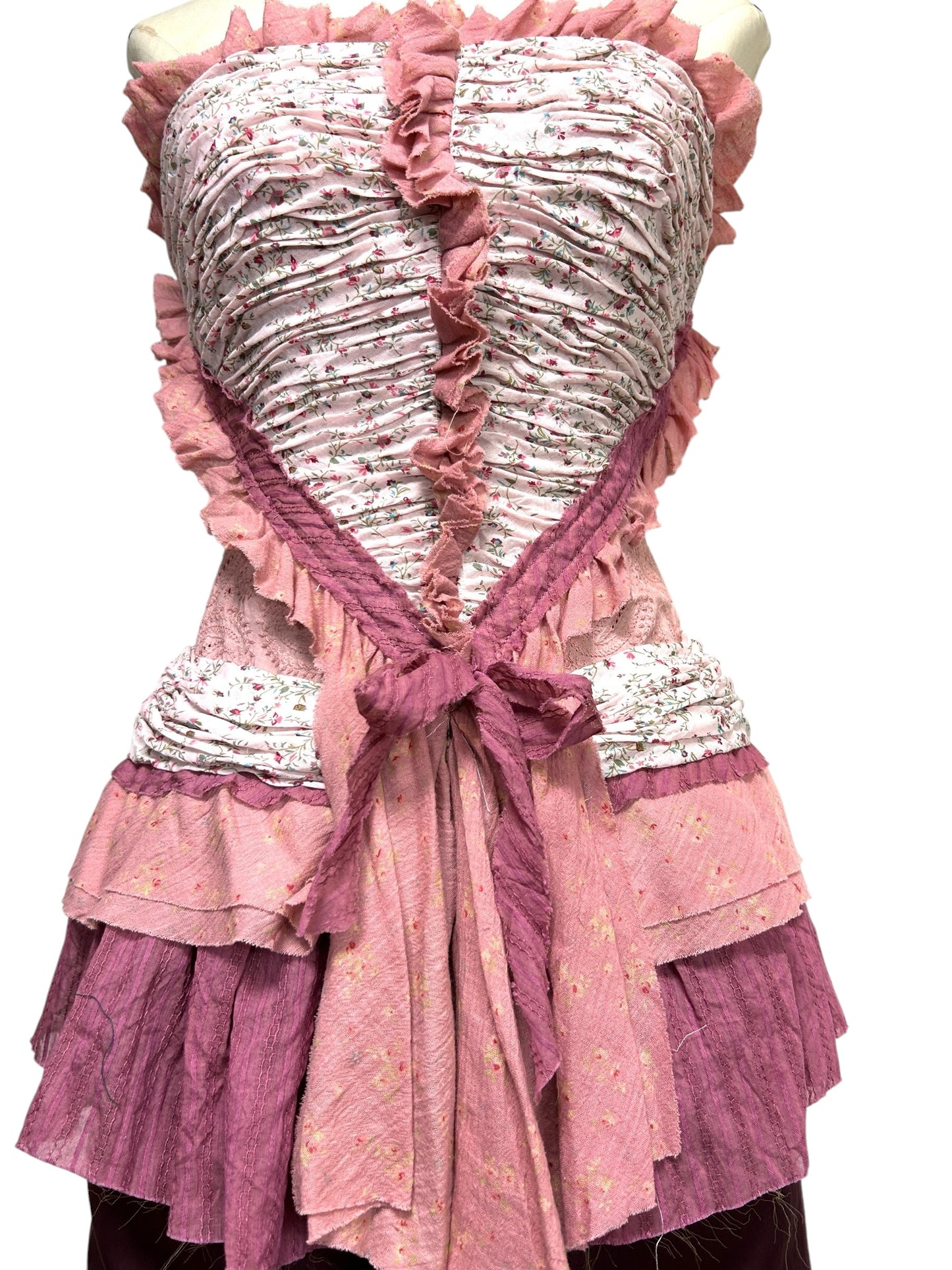 Rare One-of-a-Kind Deadstock Mandalay Patchwork Dress – Size 6