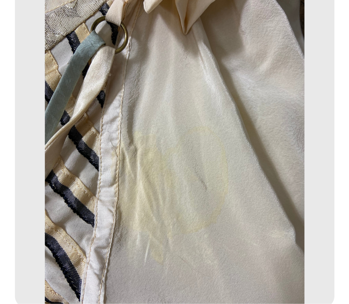 70’s Galiane for Saks Silk Blouse with Renaissance Inspired Details