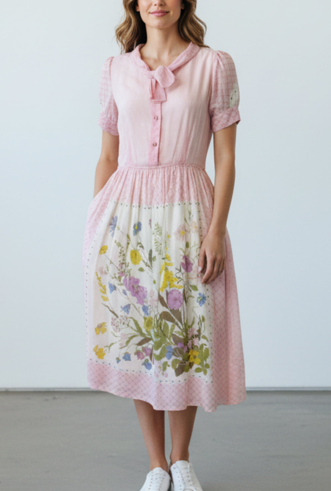 1940s/50s summer dress waist 28