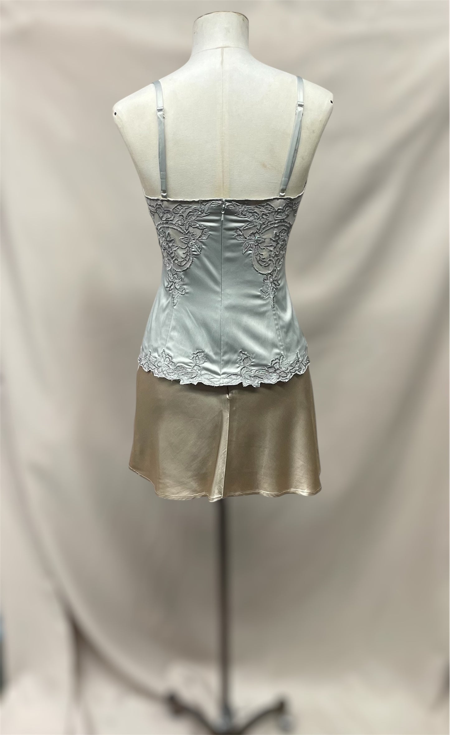 ✨ Y2K Deadstock Mandalay Corset Bustier Tank Top – Size 8 ✨