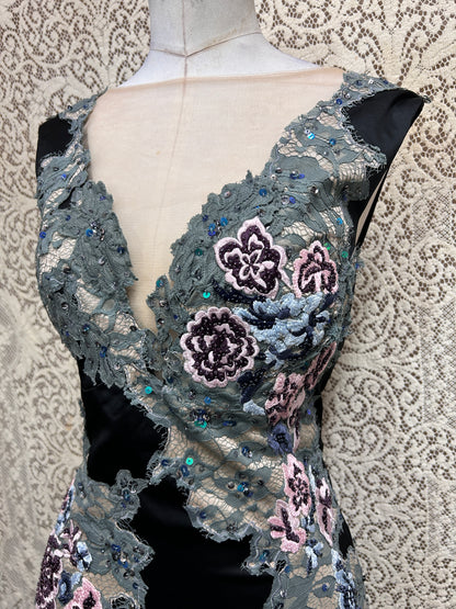 Y2K Deadstock Mandalay Dress lace  – Size 12