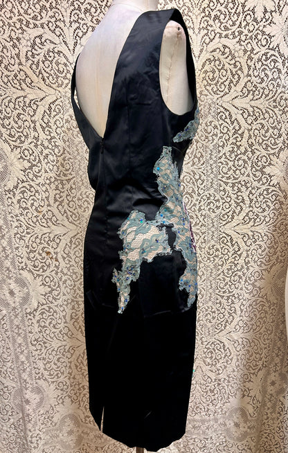 Y2K Deadstock Mandalay Dress lace  – Size 12