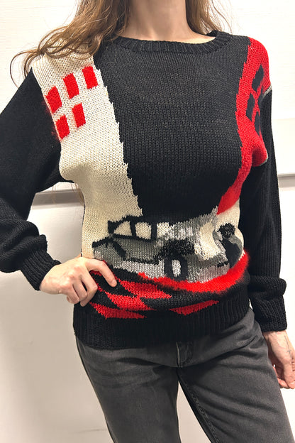 Classic Car Sweater Selected by Cannonball and Tilly