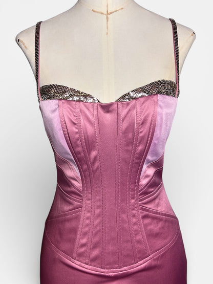 Boned corset style dress Mandalay size 6