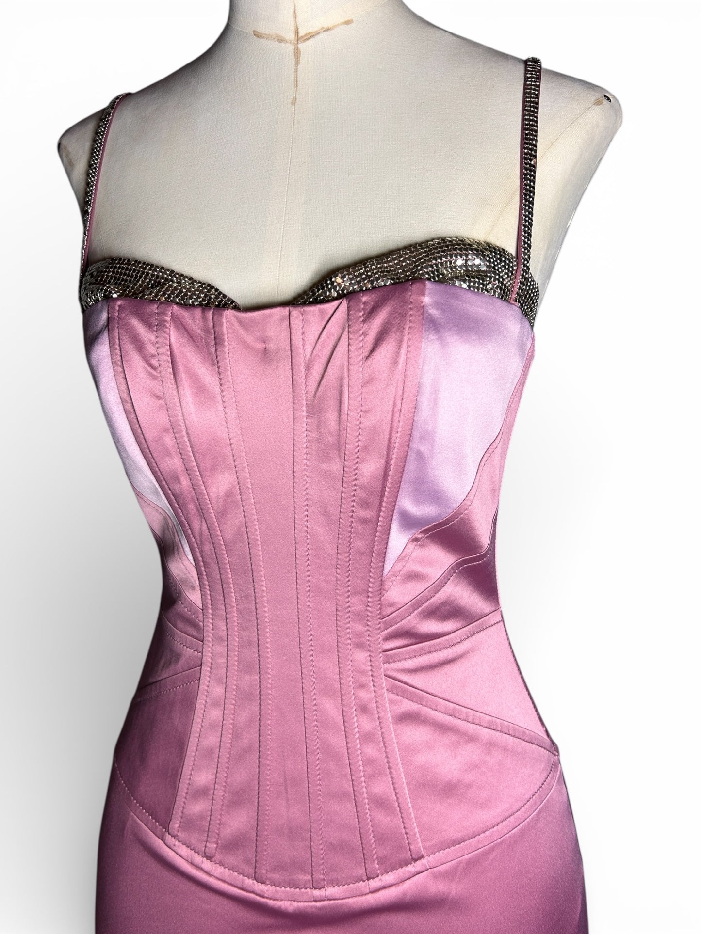 Boned corset style dress Mandalay size 6