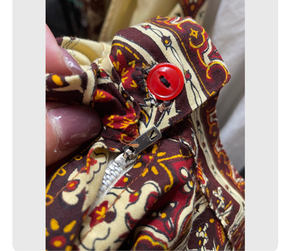 1950s 7 way dress. RARE! w 26”