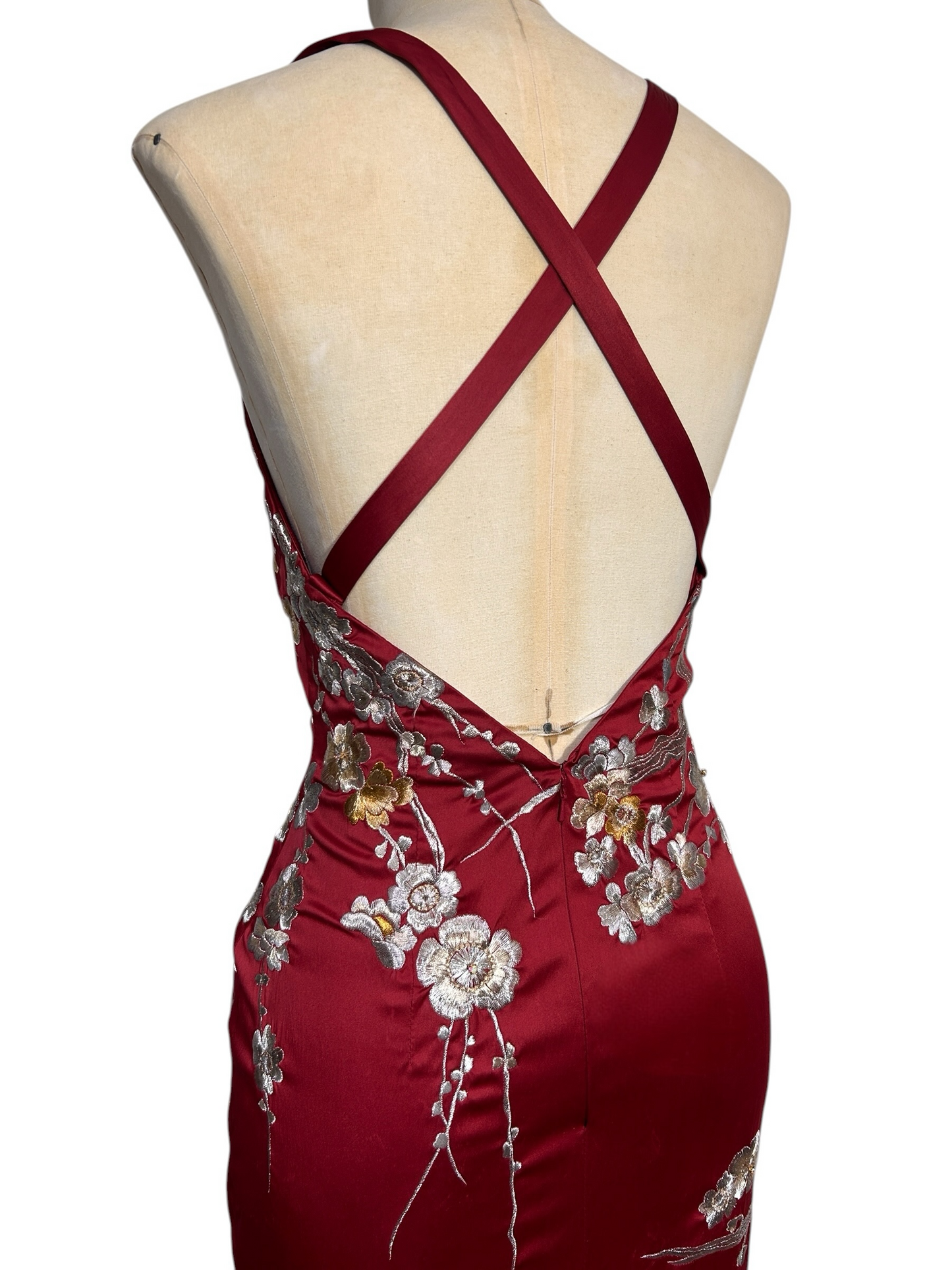 Floor length Deadstock Mandalay, mermaid dress size 6