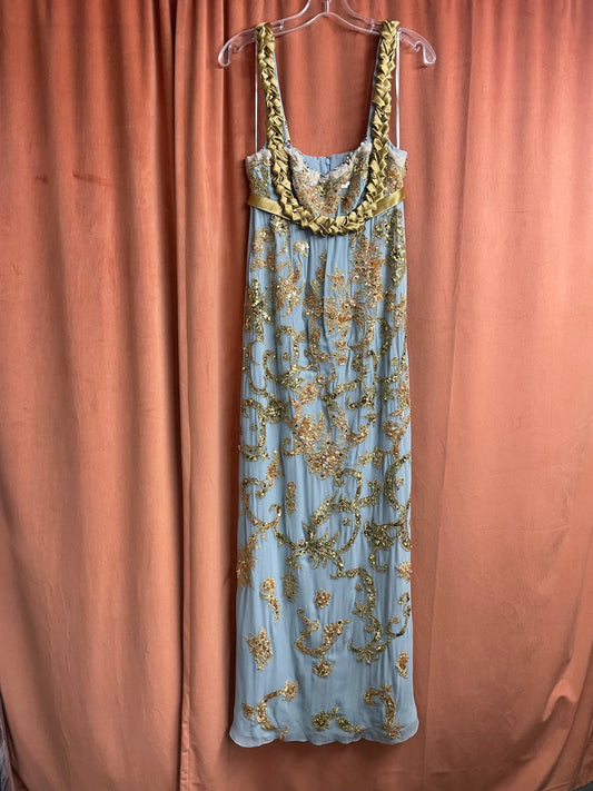 Deadstock blue gold Mandalay size 6