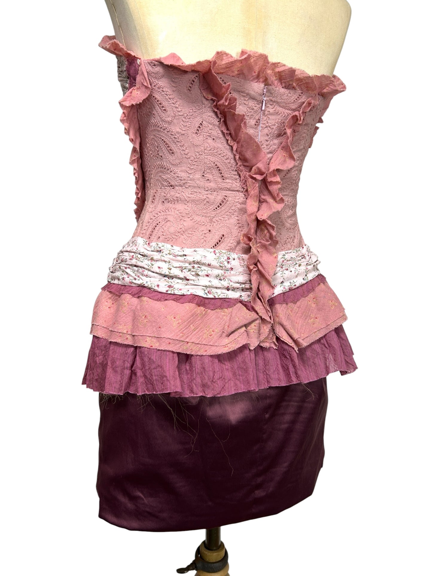 Rare One-of-a-Kind Deadstock Mandalay Patchwork Dress – Size 6