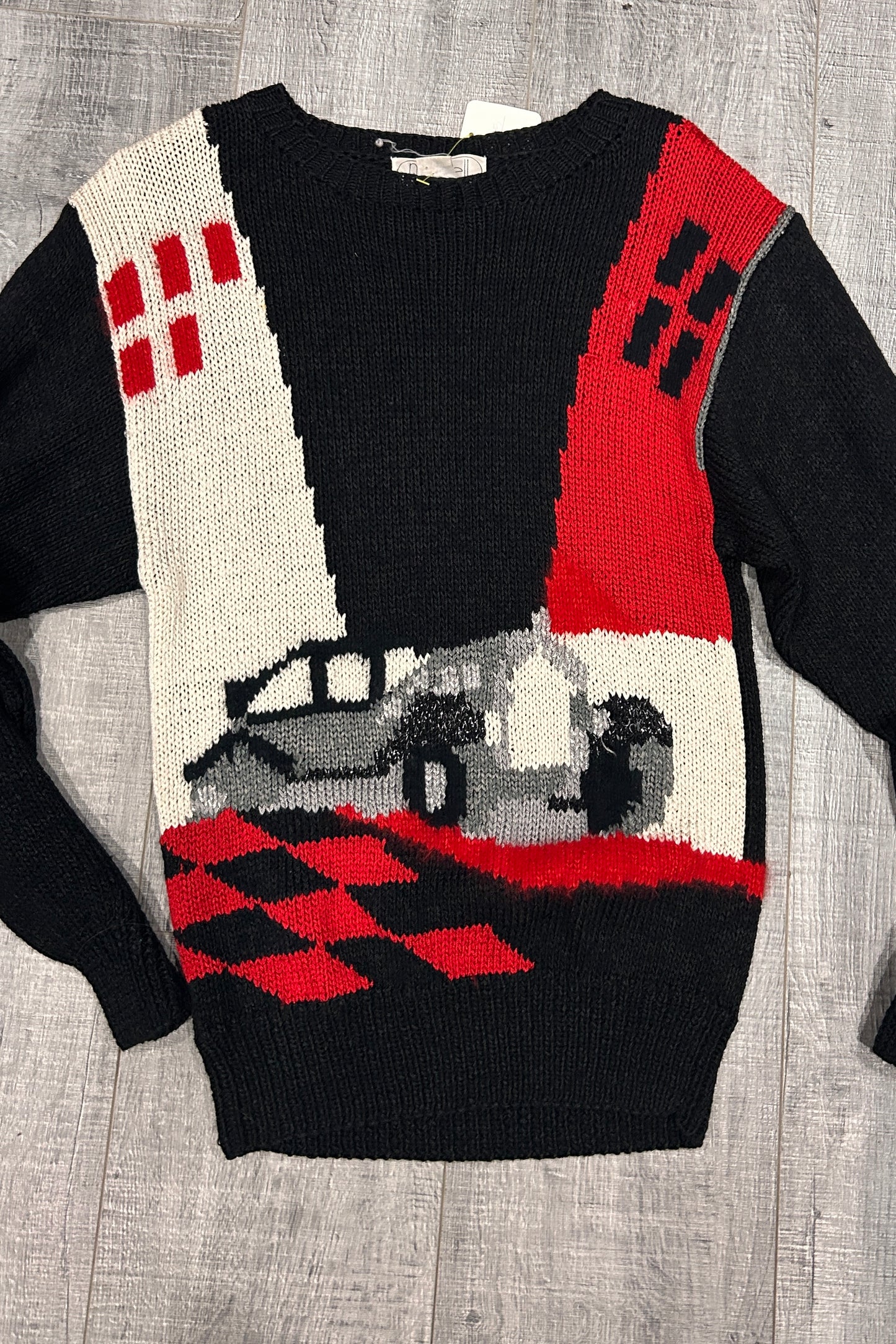 Classic Car Sweater Selected by Cannonball and Tilly