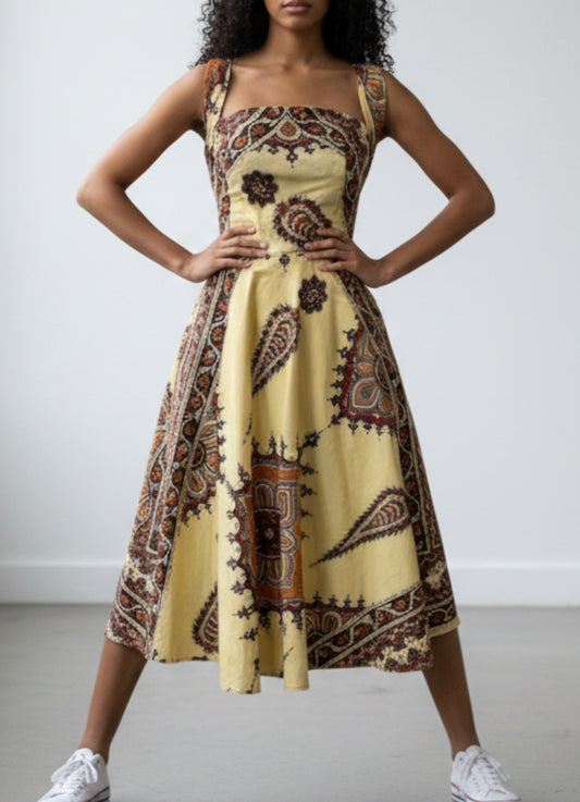 1950s 7 way dress. RARE! w 26”