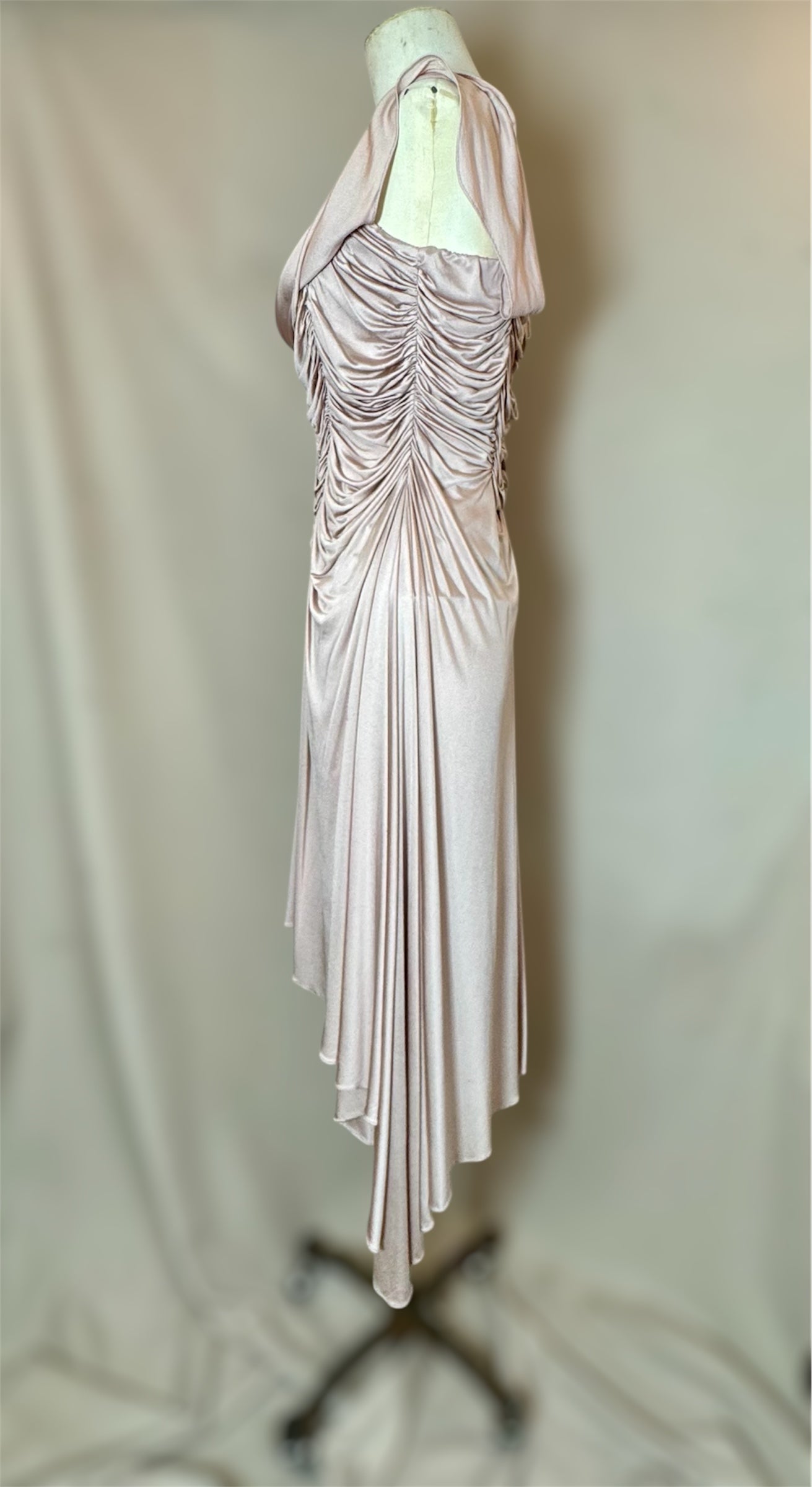 Y2K Deadstock Mandalay Dress – Light Pink, Size 6