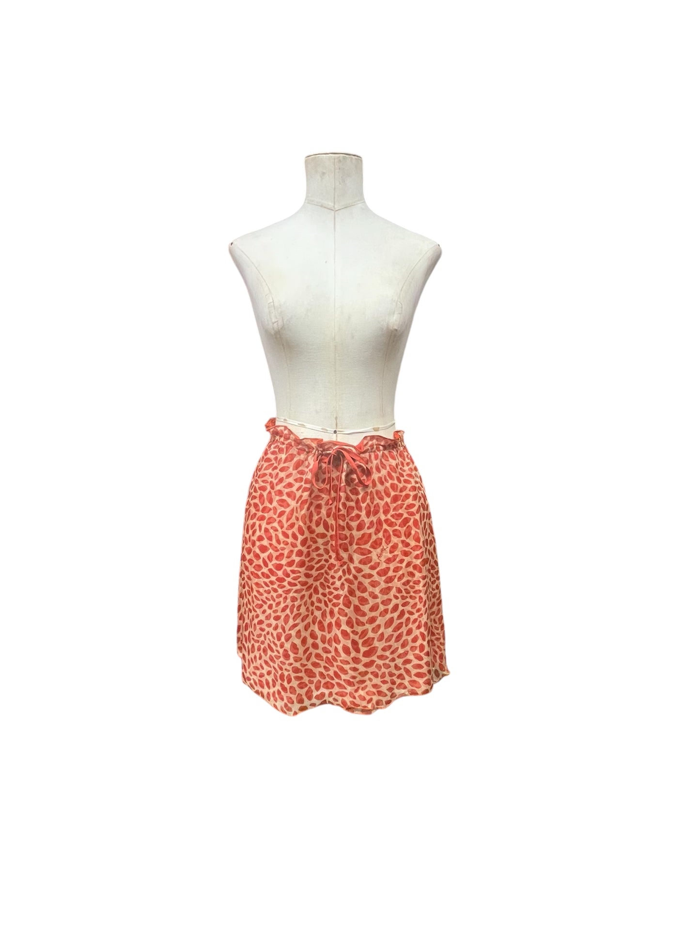 Yves Saint Laurent Rive Gauche kissy Lips Silk Set sz S M