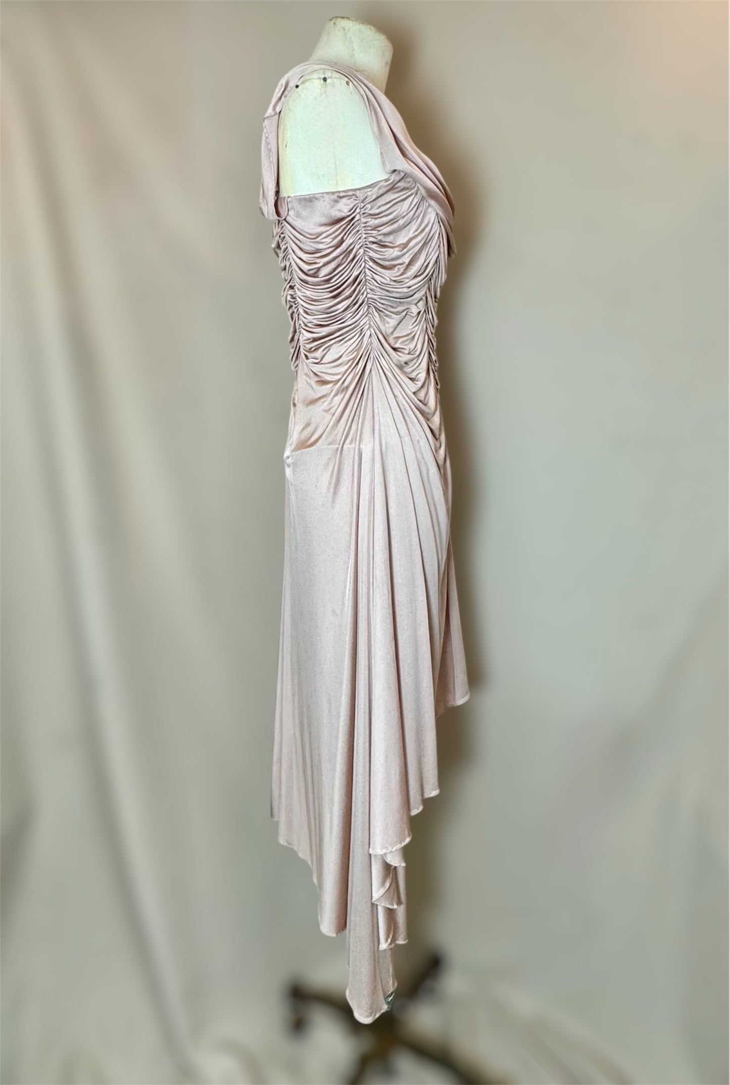 Y2K Deadstock Mandalay Dress – Light Pink, Size 6