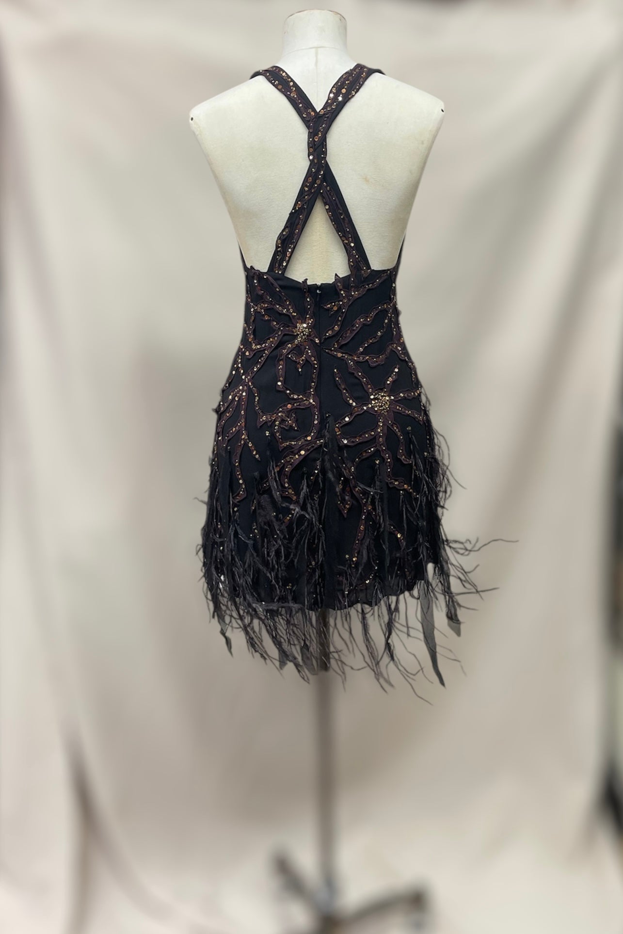 ✨ Y2K Deadstock Mandalay Mini Dress – Size 2 ✨