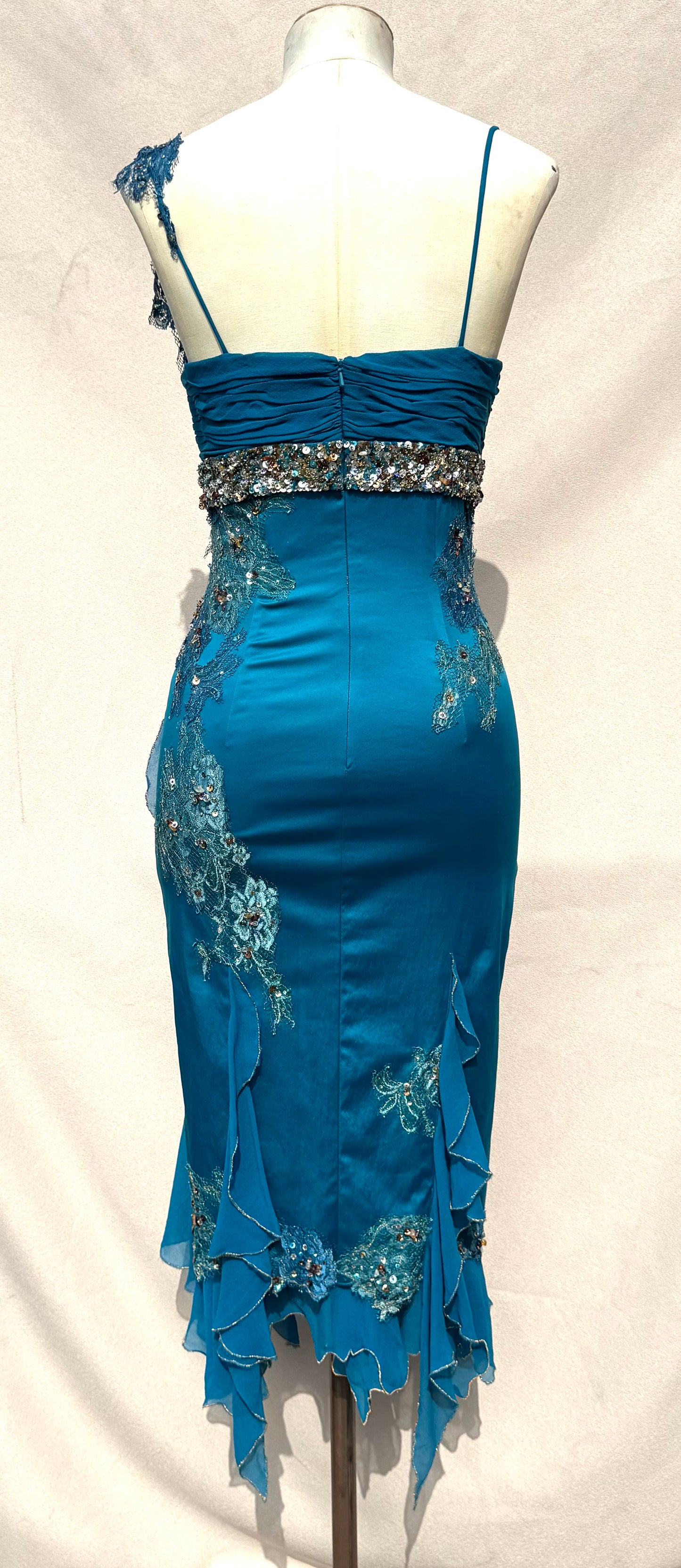 Y2K Mandalay Deadstock Midi Dress — Size 6