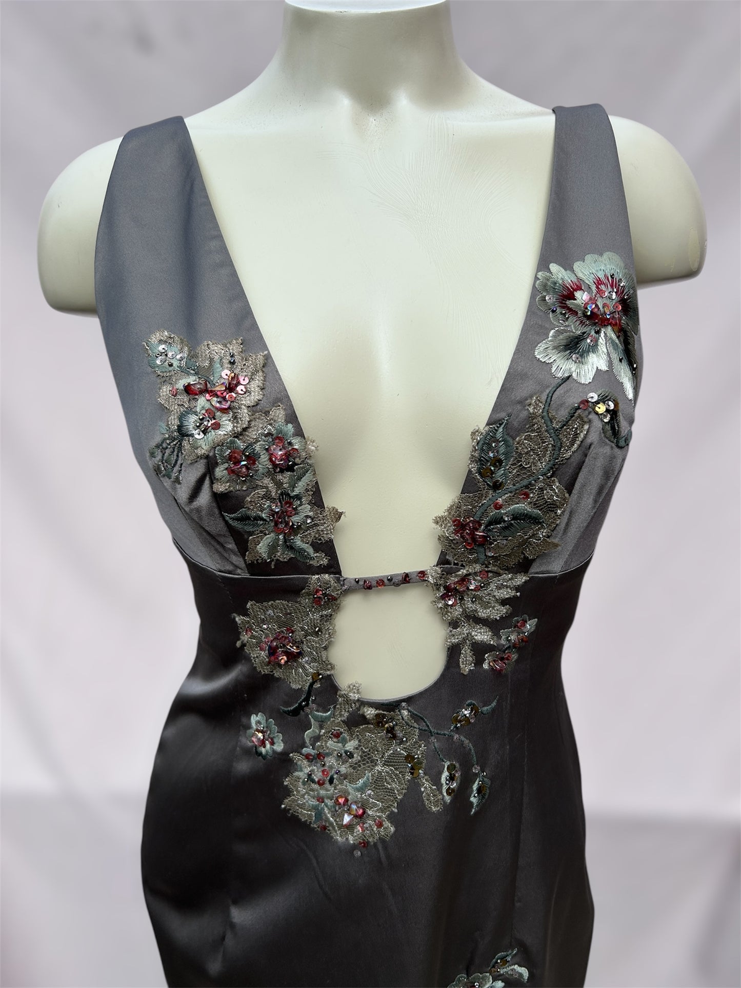 Y2K Mandalay Deadstock Wiggle Dress, Size 4