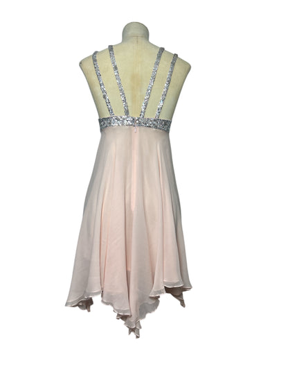 Blush Silk Mandalay dress Size 2