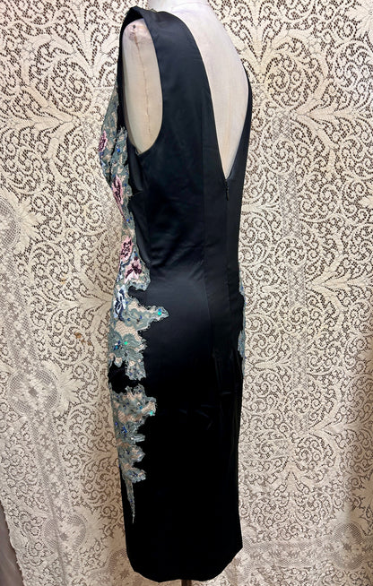 Y2K Deadstock Mandalay Dress lace  – Size 12
