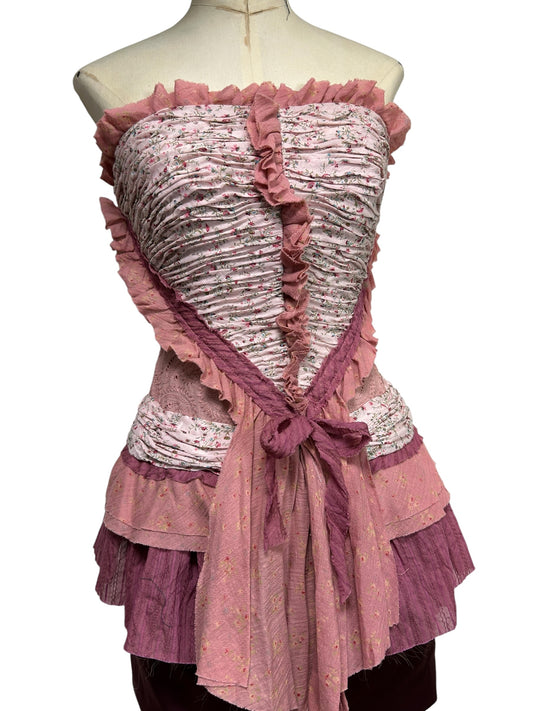 Rare One-of-a-Kind Deadstock Mandalay Patchwork Dress – Size 6