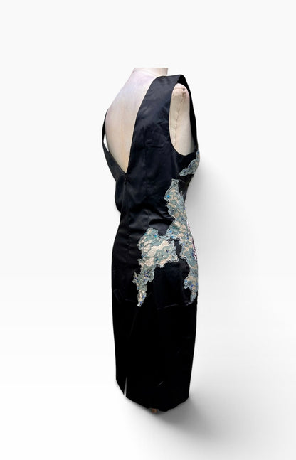 Y2K Deadstock Mandalay Dress lace  – Size 12