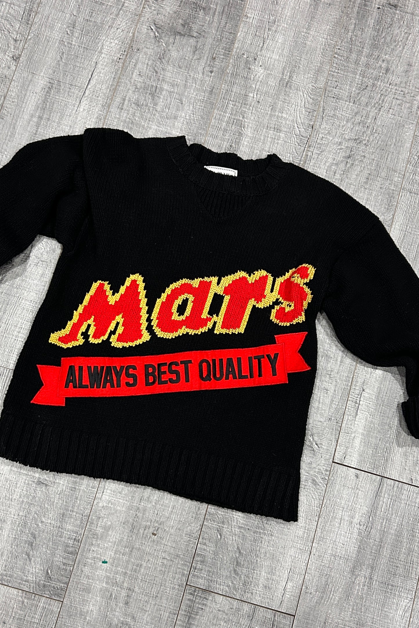 Mars Candy Bar Sweater selected by Cannonball and Tilly