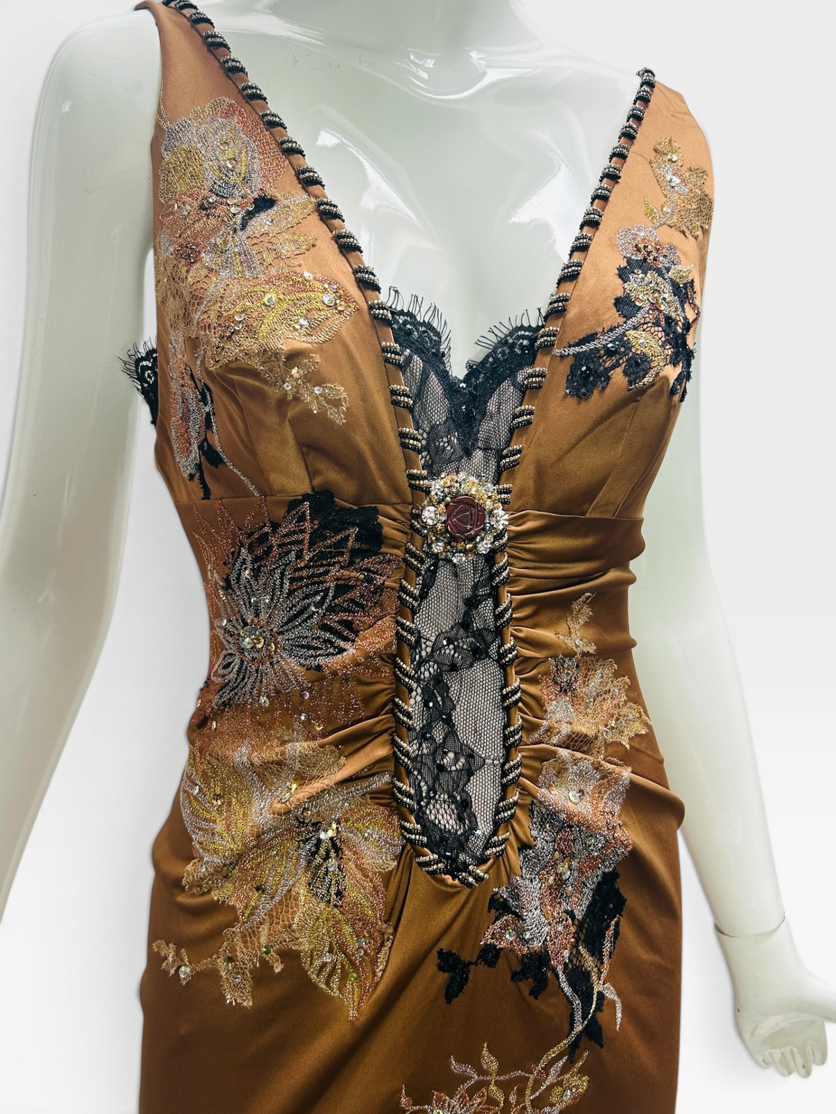 Copper wiggle Mandalay dress size 6