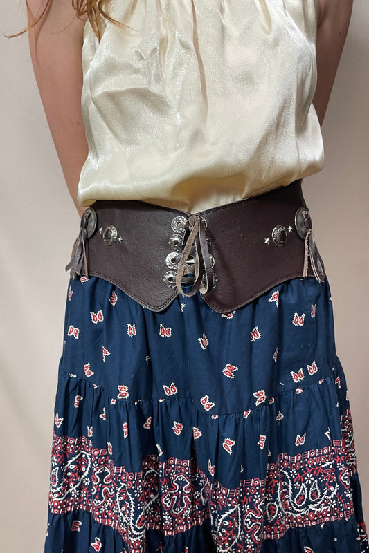 Rodeo star corset belt Selected by Cannonball and Tilly