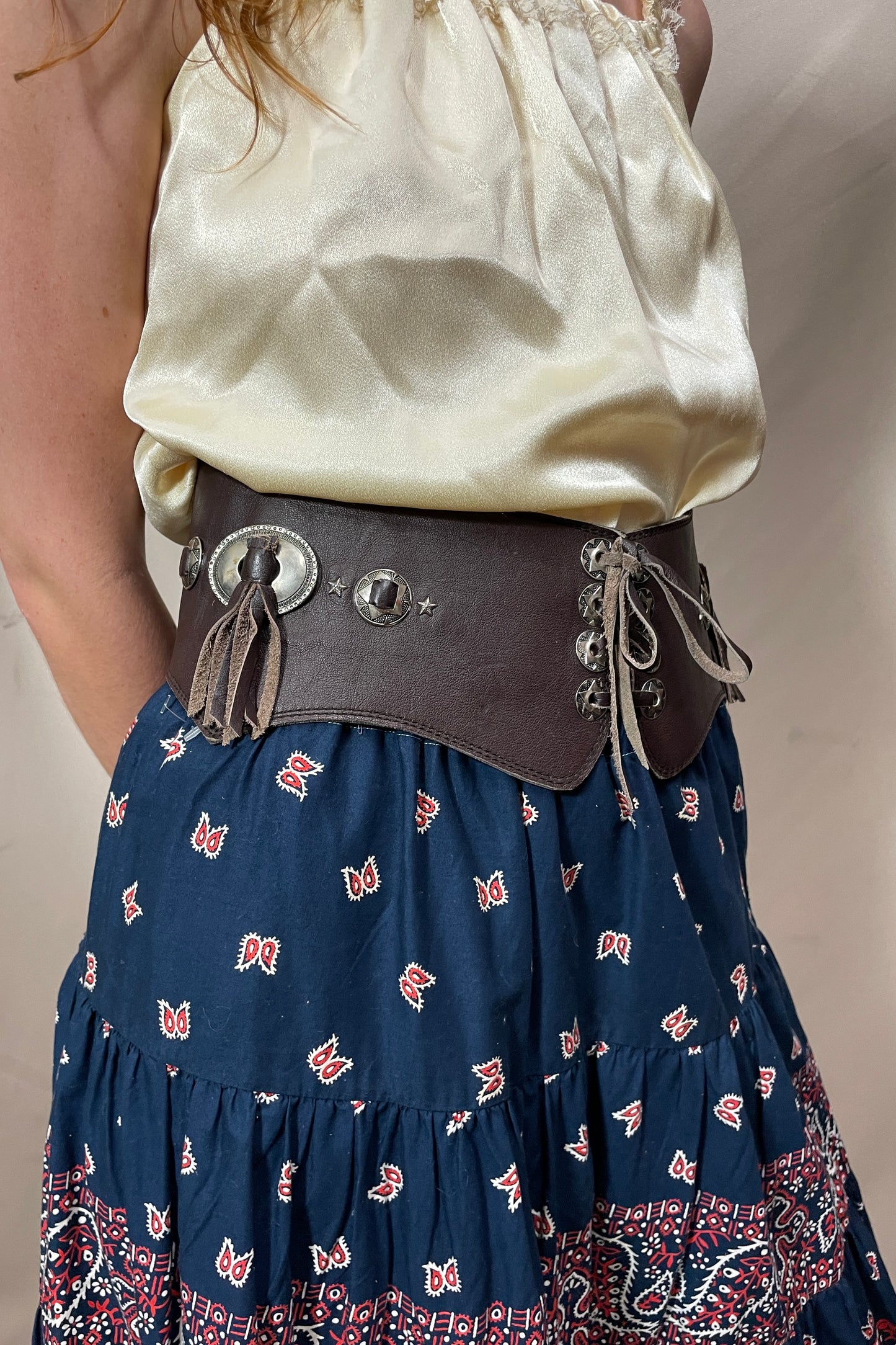 Rodeo star corset belt Selected by Cannonball and Tilly